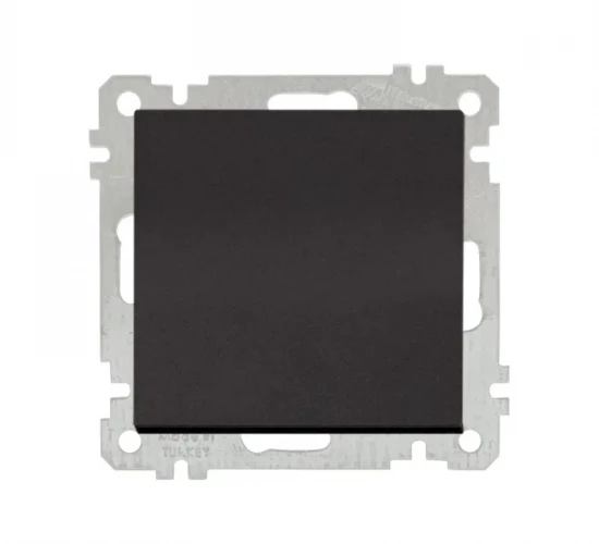 Механизъм за ключ единичен схема 1-10А Черен Candela Mutlusan.png